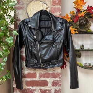 Lioness “The Zeppelin” Faux Leather Jacket XXS